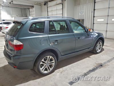 Trzecie zdjęcie samochodu z tyłu: 2007 BMW X3 3.0SI VIN:WBXPC93447WJ01741 - miniatura