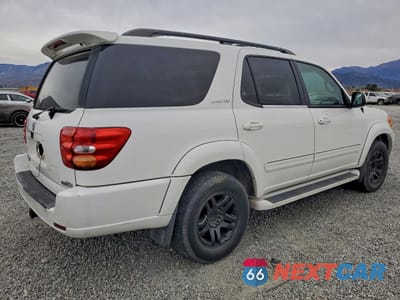 Trzecie zdjęcie samochodu z tyłu: 2003 TOYOTA SEQUOIA LIMITED VIN:5TDZT38A73S177269 - miniatura