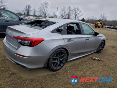Trzecie zdjęcie samochodu z tyłu: 2024 HONDA CIVIC SPORT VIN:2HGFE2F54RH513790 - miniatura