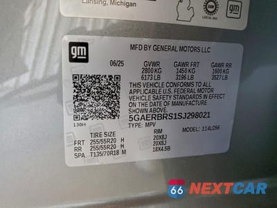 Zdjęcie 14 z 14 samochodu: 2025 BUICK ENCLAVE SPORT TOURING VIN:5GAERBRS1SJ298021 - miniatura