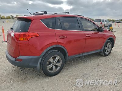 Trzecie zdjęcie samochodu z tyłu: 2015 TOYOTA RAV4 XLE VIN:2T3WFREVXFW216668 - miniatura