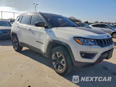 Czwarte zdjęcie samochodu z boku: 2018 JEEP COMPASS TRAILHAWK VIN:3C4NJDDB9JT337471 - miniatura