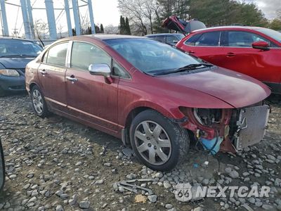 Czwarte zdjęcie samochodu z boku: 2010 HONDA CIVIC LX VIN:2HGFA1F58AH575882 - miniatura
