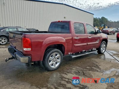 Trzecie zdjęcie samochodu z tyłu: 2013 GMC SIERRA C1500 SLE VIN:3GTP1VE00DG216725 - miniatura