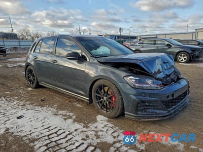 Czwarte zdjęcie samochodu z boku: 2021 VOLKSWAGEN GTI S VIN:3VW6T7AU8MM003983 - miniatura