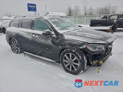 Czwarte zdjęcie samochodu z boku: 2021 MERCEDES-BENZ GLS 450 4MATIC VIN:4JGFF5KE3MA440272 - miniatura