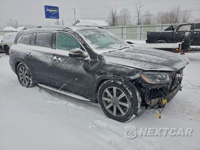 Czwarte zdjęcie samochodu z boku: 2021 MERCEDES-BENZ GLS 450 4MATIC VIN:4JGFF5KE3MA440272 - miniatura