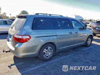 Trzecie zdjęcie samochodu z tyłu: 2007 HONDA ODYSSEY EXL VIN:5FNRL38687B026706 - miniatura