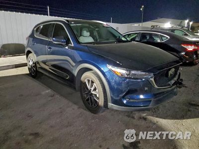 Czwarte zdjęcie samochodu z boku: 2018 MAZDA CX-5 GRAND TOURING VIN:JM3KFADMXJ1412181 - miniatura