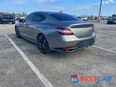 Trzecie zdjęcie samochodu z tyłu: 2022 GENESIS G70 BASE VIN:KMTG54TE2NU098853 - miniatura