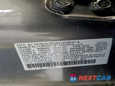 Zdjęcie 13 z 14 samochodu: 2024 ACURA MDX TECHNOLOGY VIN:5J8YE1H40RL024782 - miniatura
