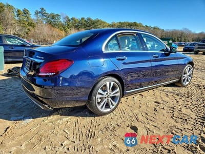 Trzecie zdjęcie samochodu z tyłu: 2020 MERCEDES-BENZ C 300 4MATIC VIN:WDDWF8EB9LR541684 - miniatura
