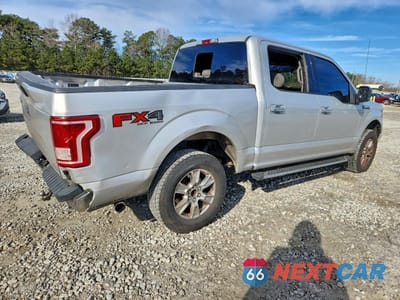 Trzecie zdjęcie samochodu z tyłu: 2016 FORD F150 SUPERCREW VIN:1FTEW1EF1GKF90411 - miniatura