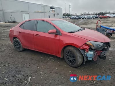 Czwarte zdjęcie samochodu z boku: 2019 TOYOTA COROLLA L VIN:2T1BURHE7KC176280 - miniatura