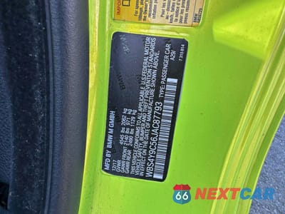 Zdjęcie 10 z 10 samochodu: 2018 BMW M4 VIN:WBS4Y9C56JAC87793 - miniatura