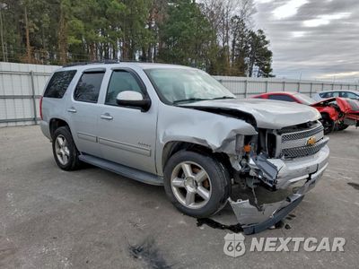 Czwarte zdjęcie samochodu z boku: 2012 CHEVROLET TAHOE C1500 LT VIN:1GNSCBE08CR276745 - miniatura
