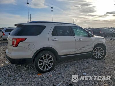 Trzecie zdjęcie samochodu z tyłu: 2017 FORD EXPLORER LIMITED VIN:1FM5K8F85HGD11546 - miniatura