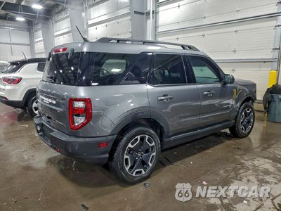 Trzecie zdjęcie samochodu z tyłu: 2023 FORD BRONCO SPORT OUTER BANKS VIN:3FMCR9C60PRD57031 - miniatura