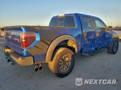 Trzecie zdjęcie samochodu z tyłu: 2013 FORD F150 SVT RAPTOR VIN:1FTFW1R64DFB74937 - miniatura