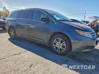 Czwarte zdjęcie samochodu z boku: 2011 HONDA ODYSSEY EXL VIN:5FNRL5H67BB074346 - miniatura