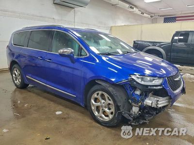 Czwarte zdjęcie samochodu z boku: 2021 CHRYSLER PACIFICA LIMITED VIN:2C4RC3GG4MR501973 - miniatura