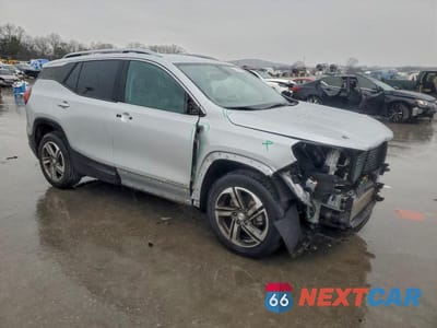Czwarte zdjęcie samochodu z boku: 2021 GMC TERRAIN SLT VIN:3GKALVEVXML390177 - miniatura