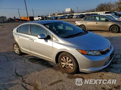 Czwarte zdjęcie samochodu z boku: 2012 HONDA CIVIC LX VIN:19XFB2F59CE388134 - miniatura