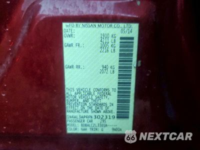 Zdjęcie 12 z 12 samochodu: 2015 NISSAN ALTIMA 2.5 VIN:1N4AL3AP4FN302319 - miniatura