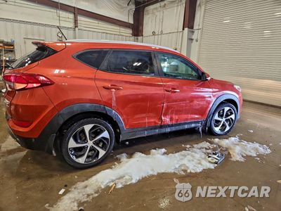 Trzecie zdjęcie samochodu z tyłu: 2016 HYUNDAI TUCSON LIMITED VIN:KM8J3CA26GU121174 - miniatura