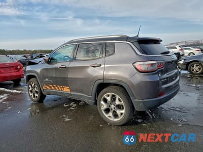 Drugie zdjęcie samochodu z przodu: 2019 JEEP COMPASS LIMITED VIN:3C4NJDCB3KT651684 - miniatura