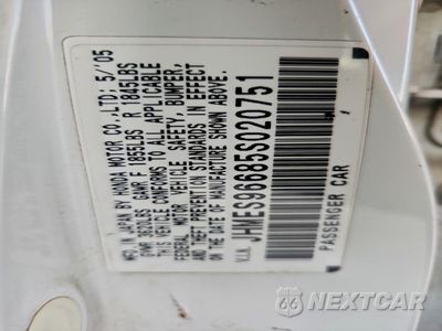 Zdjęcie 12 z 14 samochodu: 2005 HONDA CIVIC HYBRID VIN:JHMES96685S020751 - miniatura