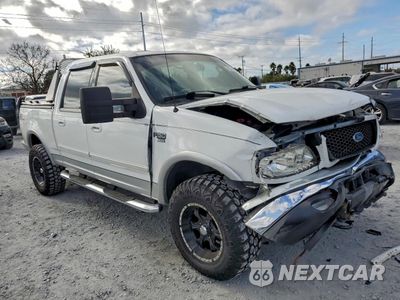 Czwarte zdjęcie samochodu z boku: 2003 FORD F150 SUPERCREW VIN:1FTRW08L33KD50221 - miniatura
