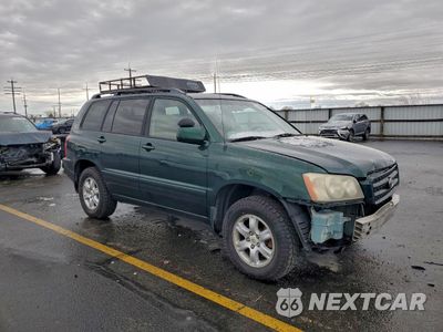 Czwarte zdjęcie samochodu z boku: 2003 TOYOTA HIGHLANDER LIMITED VIN:JTEHF21A630100186 - miniatura