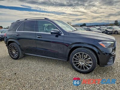 Czwarte zdjęcie samochodu z boku: 2025 MERCEDES-BENZ GLE 450E 4MATIC VIN:4JGFB4GB7SB375504 - miniatura