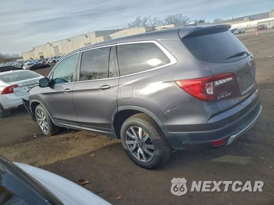 Drugie zdjęcie samochodu z przodu: 2019 HONDA PILOT EXL VIN:5FNYF6H52KB038483 - miniatura