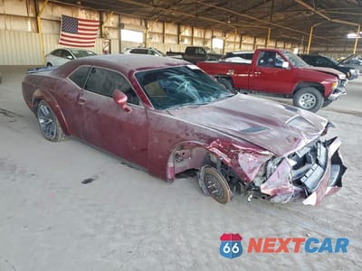 Czwarte zdjęcie samochodu z boku: 2021 DODGE CHALLENGER VIN:2C3CDZFJ4MH583751 - miniatura