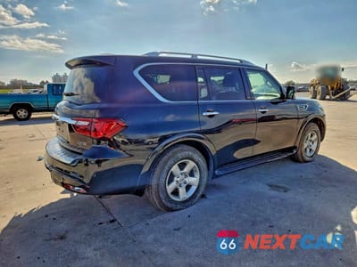 Trzecie zdjęcie samochodu z tyłu: 2019 INFINITI QX80 LUXE VIN:JN8AZ2NE0K9231008 - miniatura