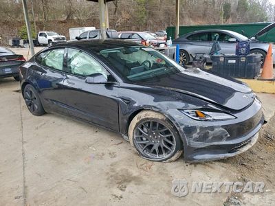 Czwarte zdjęcie samochodu z boku: 2025 TESLA MODEL 3 VIN:5YJ3E1EB4SF996616 - miniatura