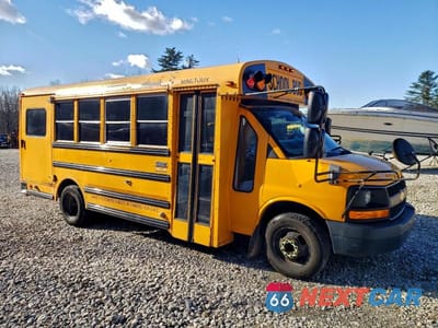 2013 CHEVROLET EXPRESS SCHOOL BUS 1GB3G3BG7D1150017 - główne zdjęcie licytacji z USA - miniatura