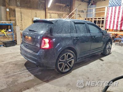Trzecie zdjęcie samochodu z tyłu: 2014 FORD EDGE SPORT VIN:2FMDK4AK2EBA57921 - miniatura