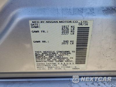 Zdjęcie 12 z 13 samochodu: 2017 NISSAN ALTIMA 2.5 VIN:1N4AL3AP7HC111511 - miniatura