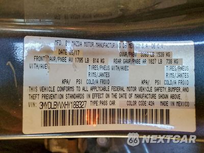 Zdjęcie 12 z 13 samochodu: 2017 TOYOTA YARIS IA VIN:3MYDLBYVXHY189327 - miniatura