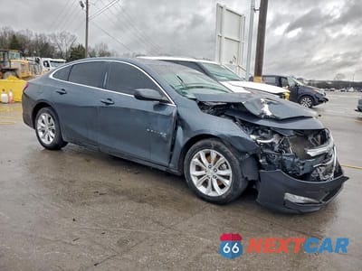 Czwarte zdjęcie samochodu z boku: 2021 CHEVROLET MALIBU LT VIN:1G1ZD5ST7MF060501 - miniatura