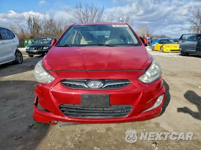 Piąte zdjęcie samochodu w środku: 2012 HYUNDAI ACCENT GLS VIN:KMHCU4AE3CU060432 - miniatura