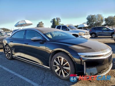 Czwarte zdjęcie samochodu z boku: 2022 LUCID MOTORS AIR DREAM VIN:50EA1DCA3NA002531 - miniatura