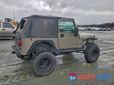 Trzecie zdjęcie samochodu z tyłu: 2006 JEEP WRANGLER X VIN:1J4FA39S86P781129 - miniatura