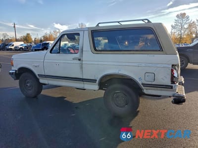 Drugie zdjęcie samochodu z przodu: 1987 FORD BRONCO U100 VIN:1FMDU15N7HLA47631 - miniatura