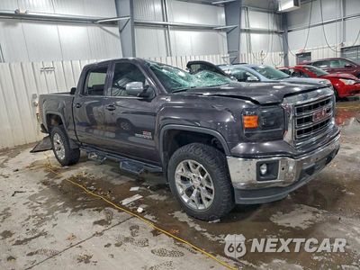 Czwarte zdjęcie samochodu z boku: 2015 GMC SIERRA K1500 SLE VIN:3GTU2UEC9FG385259 - miniatura