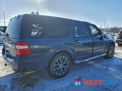 Trzecie zdjęcie samochodu z tyłu: 2016 FORD EXPEDITION EL XLT VIN:1FMJK1JT0GEF18163 - miniatura