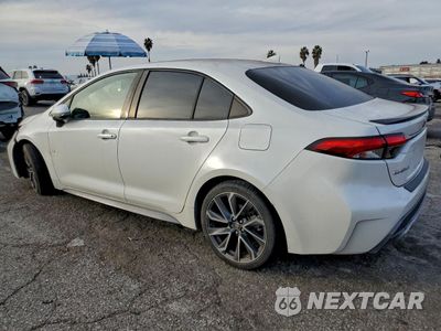 Drugie zdjęcie samochodu z przodu: 2020 TOYOTA COROLLA XSE VIN:JTDT4RCEXLJ018873 - miniatura